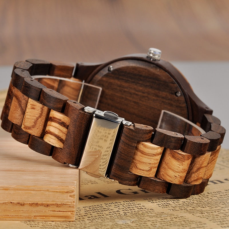 Unique Bamboo Wood Wristwatch